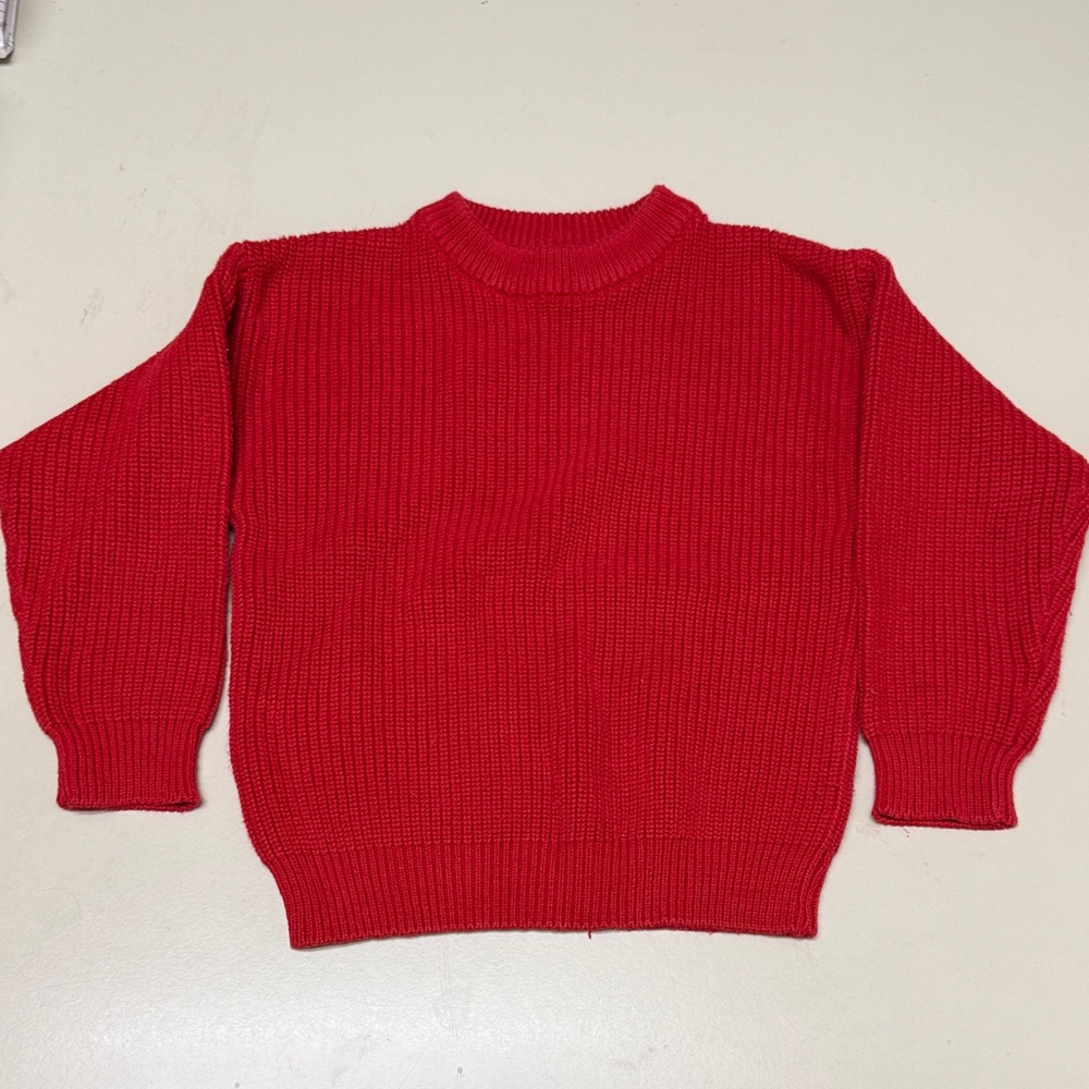 J. Khaki Red Kids Sweater 4T